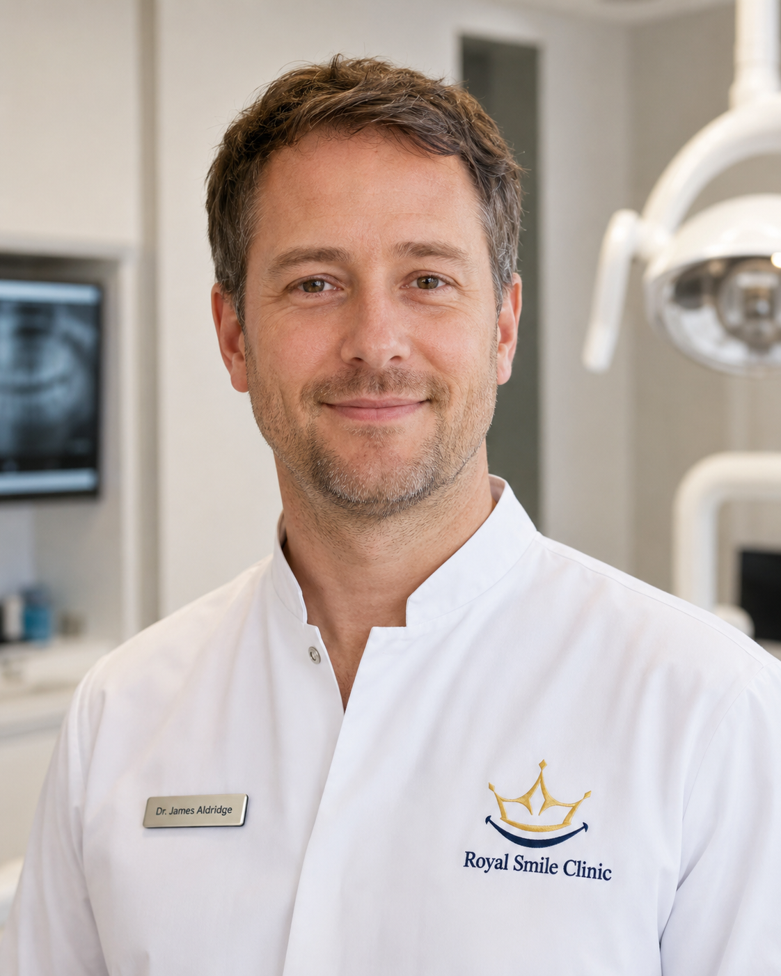 Dr. James Aldridge — Implant Specialist at Royal Smile Clinic