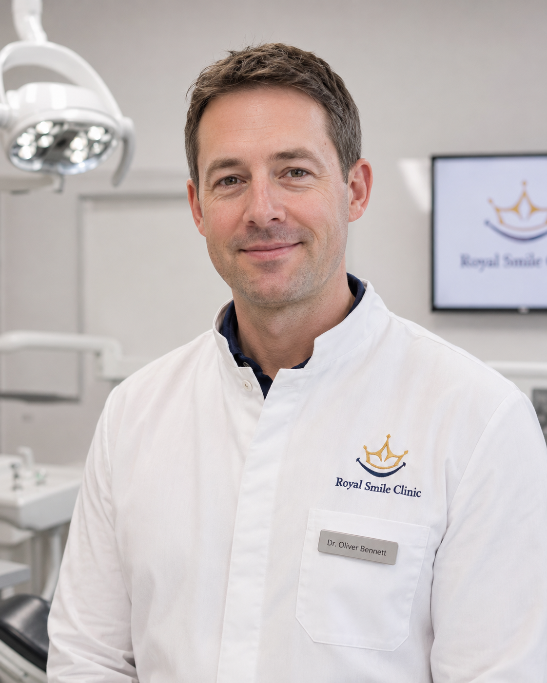 Dr. Oliver Bennett — Restorative Dentistry at Royal Smile Clinic